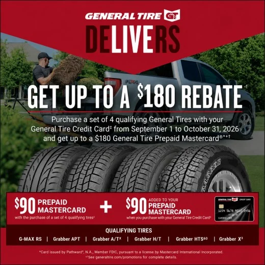 Get up to a $180 Rebate