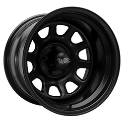 Black Rock Black Rock 942B Black D-Window Black 16X8 8x6.50 -6mm