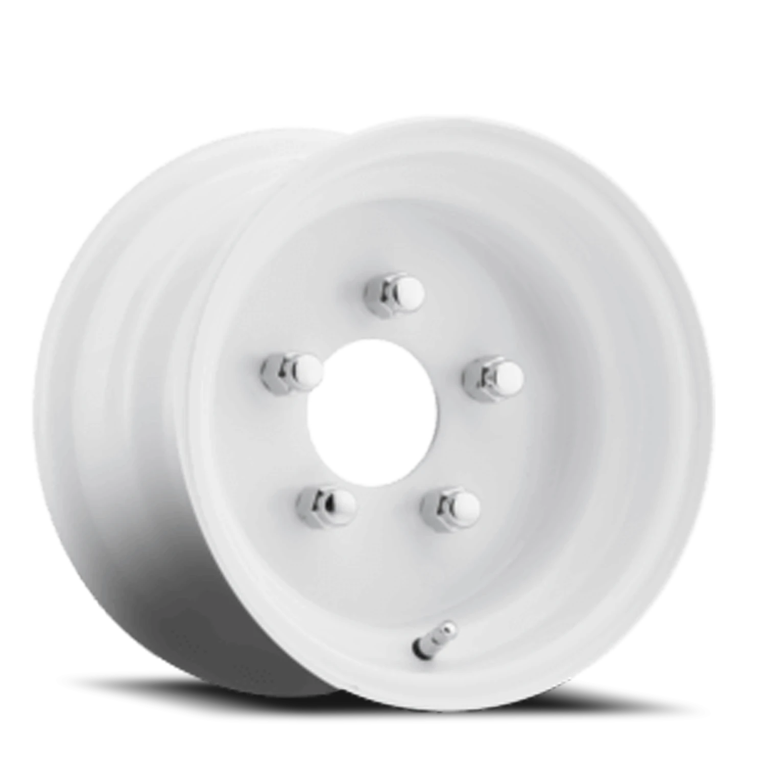 Carlisle Standard White Wheel - 10x6 4X4.00