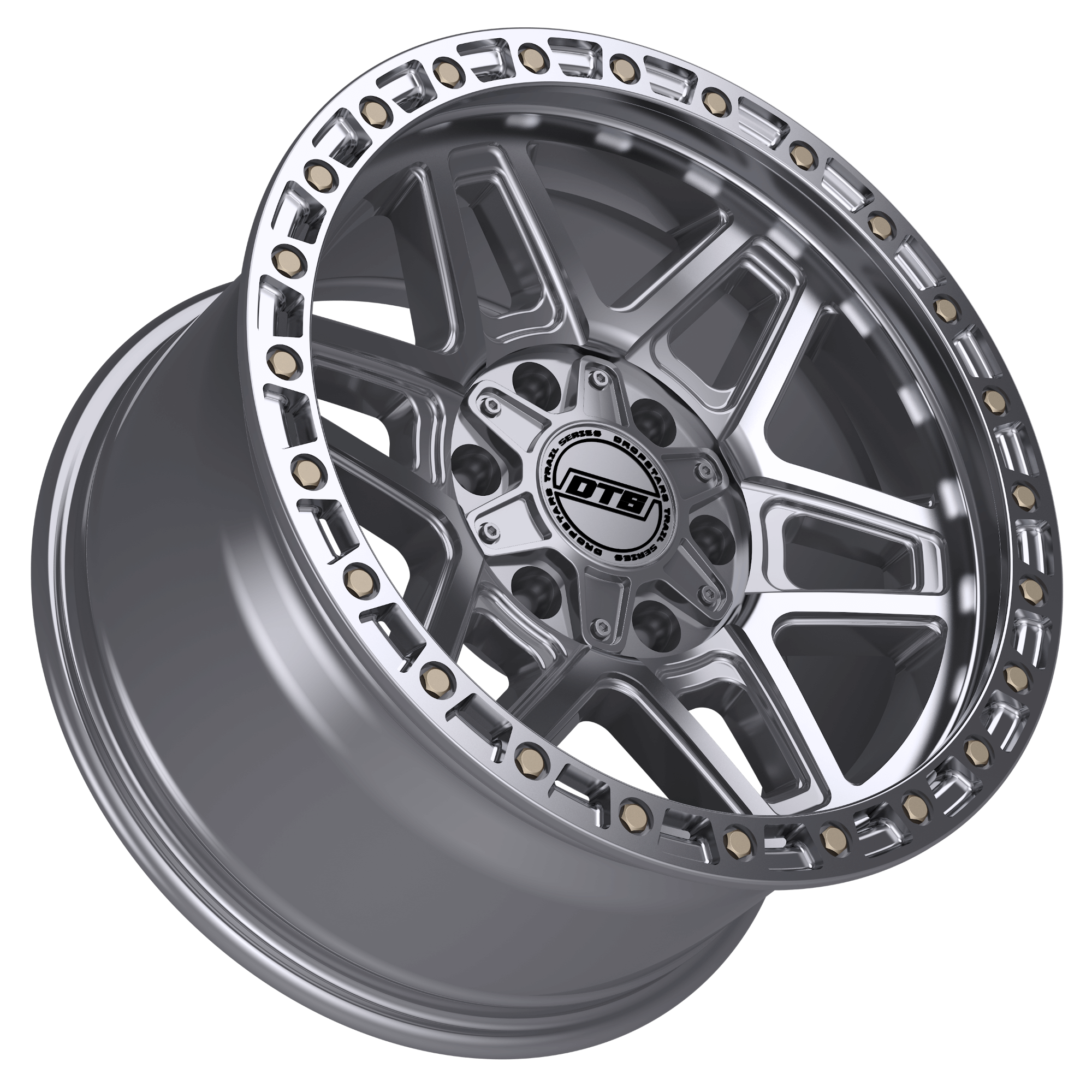 Dropstars Trail Series 602MS - 17x9 6X135 +00 Silver - view 2