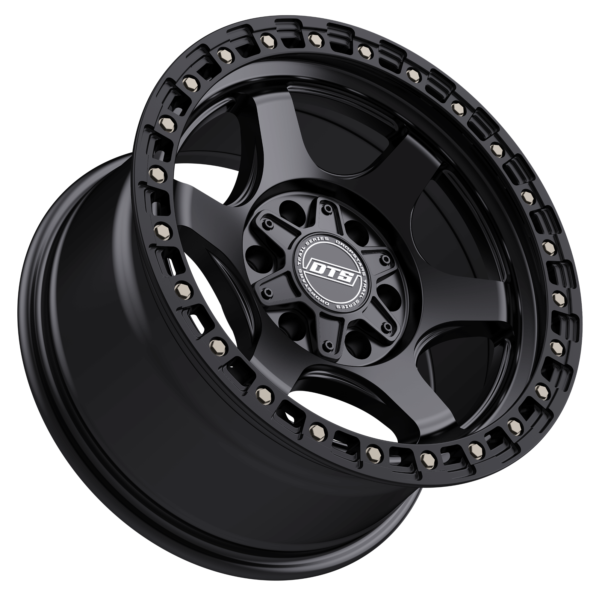 Dropstars Trail Series 604SB - 17x9 5X5.00 -12 Black - view 2