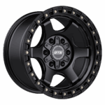 Dropstars Trail Series 604SB - 17x9 6X135 -12 Black - thumbnail 1