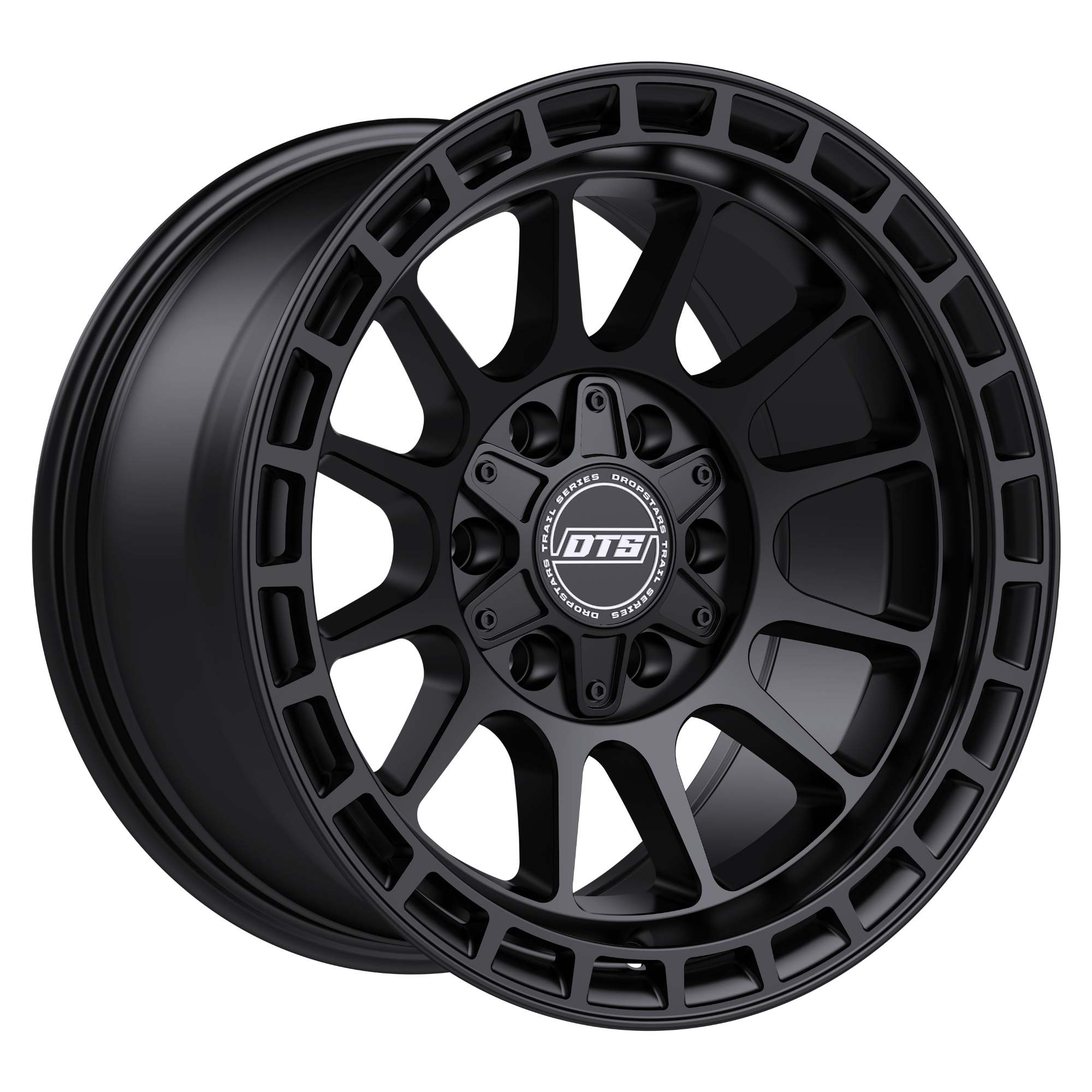 Dropstars Trail Series 606SB - 17x8.5 6X135 +00 Black
