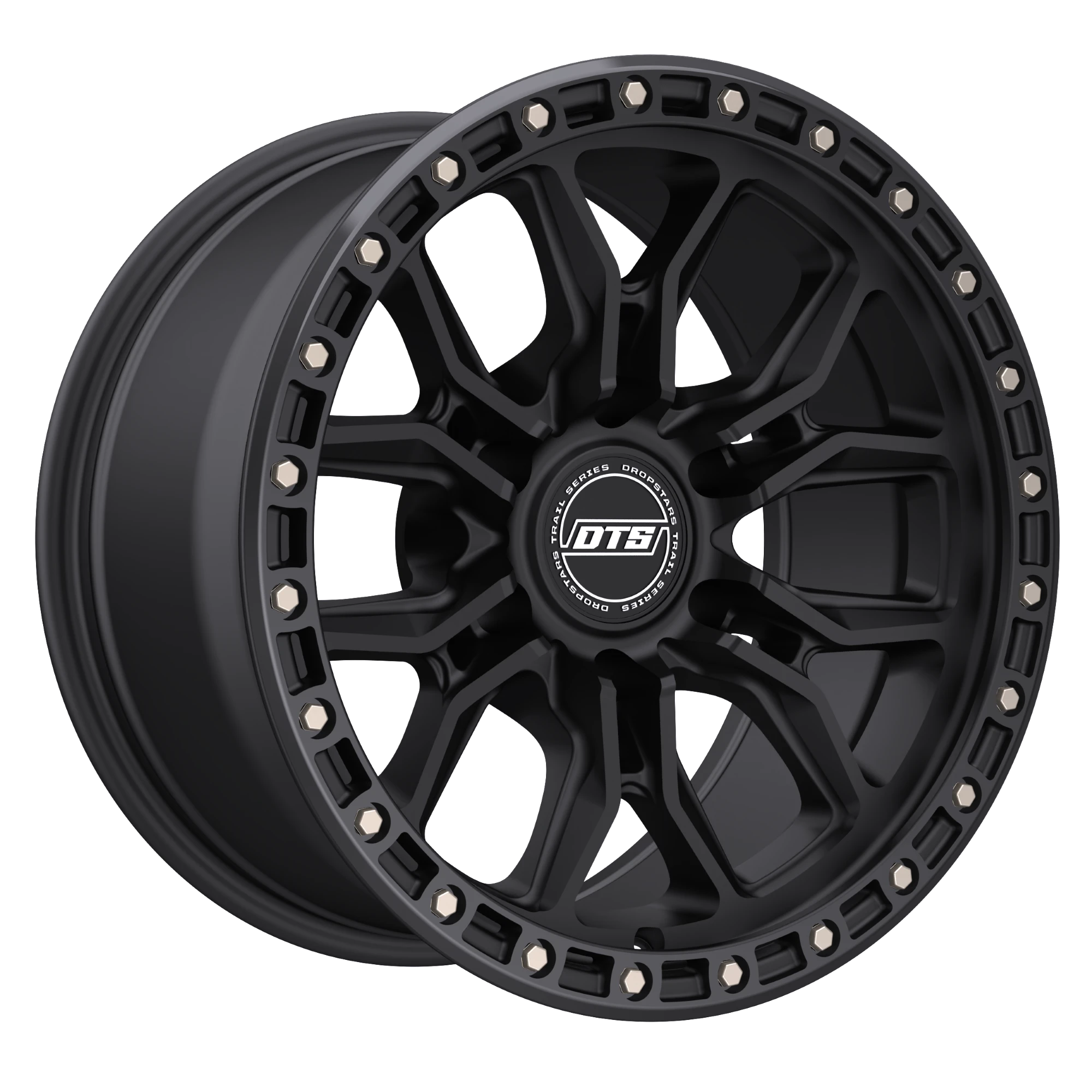 Dropstars Trail Series 608BB - 20x9 6X5.50 +00 Black