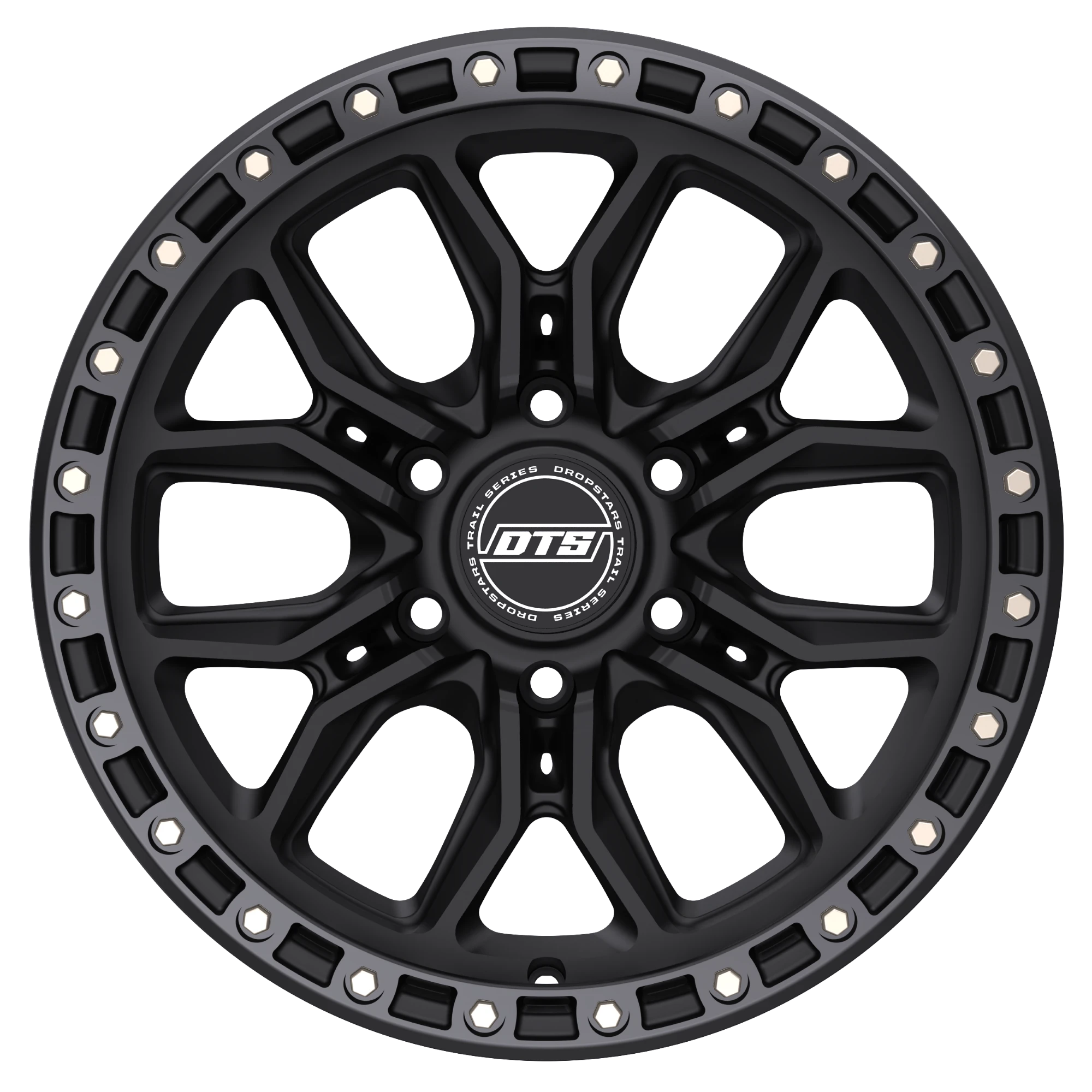 Dropstars Trail Series 608BB - 20x9 6X5.50 +00 Black - view 2