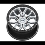 Dropstars Trail Series 608MSB - 20x9 6X5.50 +00 Ring Silver - thumbnail 2