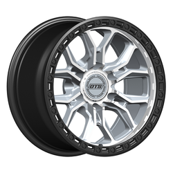 Dropstars Trail Series 608MSB - 20x9 6X5.50 +00 Ring Silver - view 3
