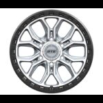 Dropstars Trail Series 608MSB - 20x9 6X5.50 +00 Ring Silver - thumbnail 1