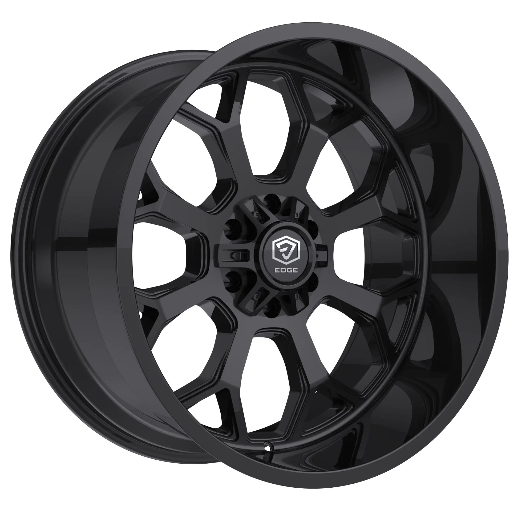 Edge Off Road 301B - 22x12 6X135 -44 Black
