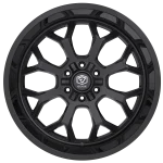 Edge Off Road 301B - 22x12 6X135 -44 Black - thumbnail 2