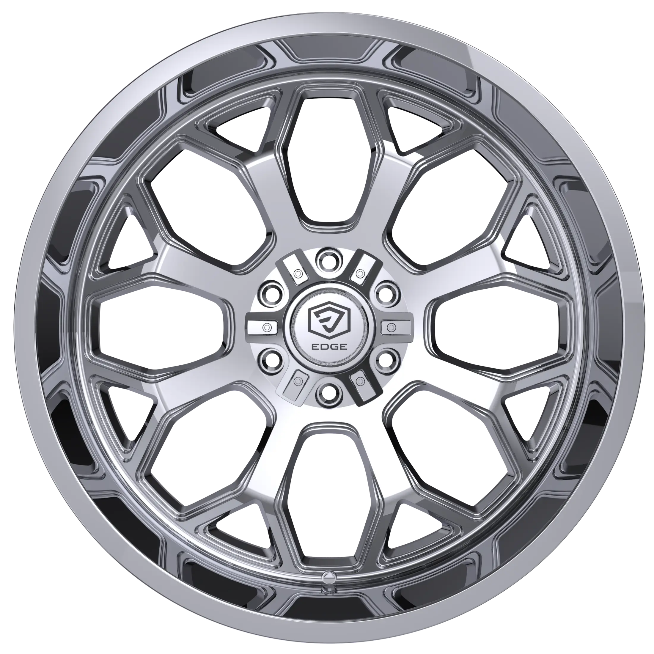 Edge Off Road 301C - 22x12 5X5.00 -44 Chrome - view 2