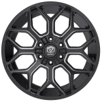 Edge Off Road 302BM - 20x9 6X135 +00 Black - thumbnail 2