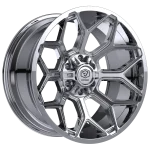 Edge Off Road 302C - 22x12 5X5.00 -44 Chrome - thumbnail 1