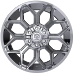 Edge Off Road 302C - 22x12 5X5.00 -44 Chrome - thumbnail 2