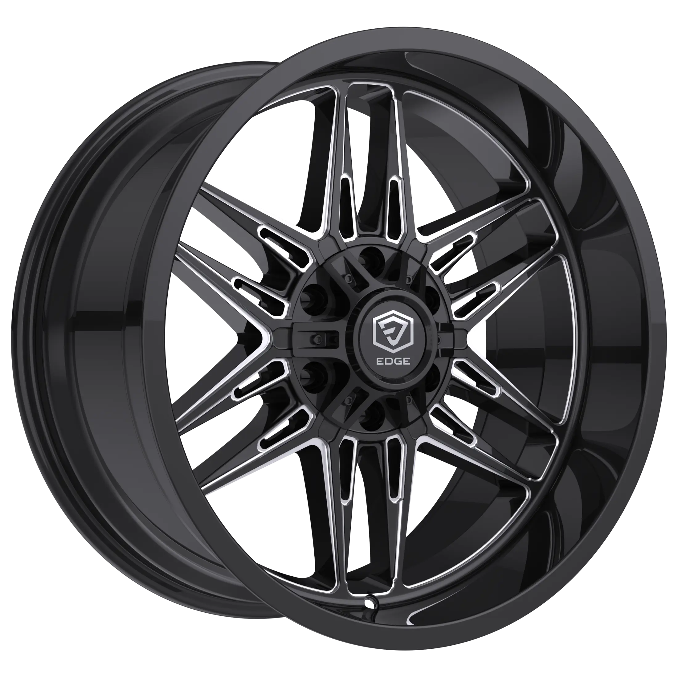 Edge Off Road 303BM - 22x12 6X135 -44 Black
