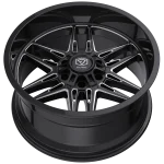 Edge Off Road 303BM - 22x12 6X135 -44 Black - thumbnail 3