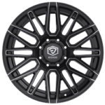 Edge Off Road 306BM - 22x10 8X180 -19 Black - thumbnail 1