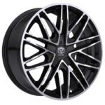 Edge Street 352MB - 17x7.5 5X100 +40 Black - thumbnail 3
