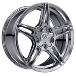 Edge Street 354C - 18x8 5X100 +40 Chrome - thumbnail 1