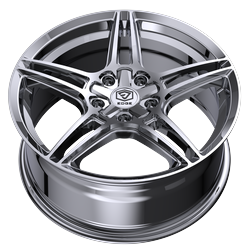 Edge Street 354C - 18x8 5X100 +40 Chrome - view 2