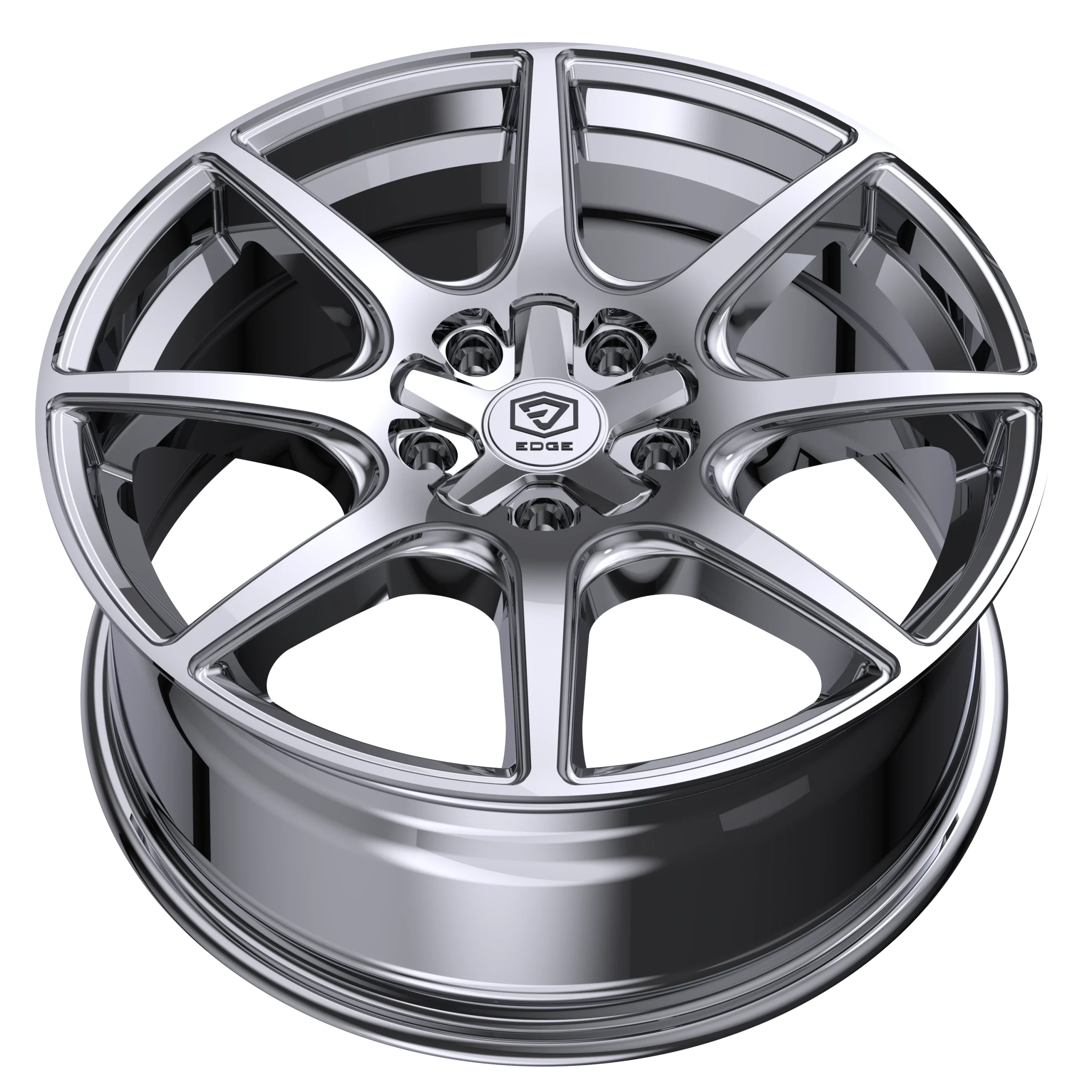 Edge Street 357C - 18x8 5X100 +40 Chrome - view 3