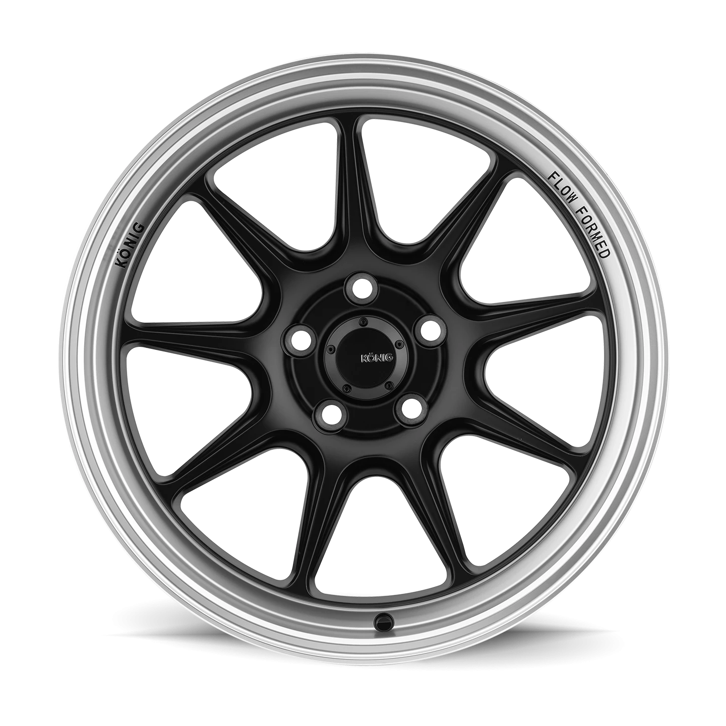 Konig 105MB Countergram - 17x8 5X120 +35 Black - view 2