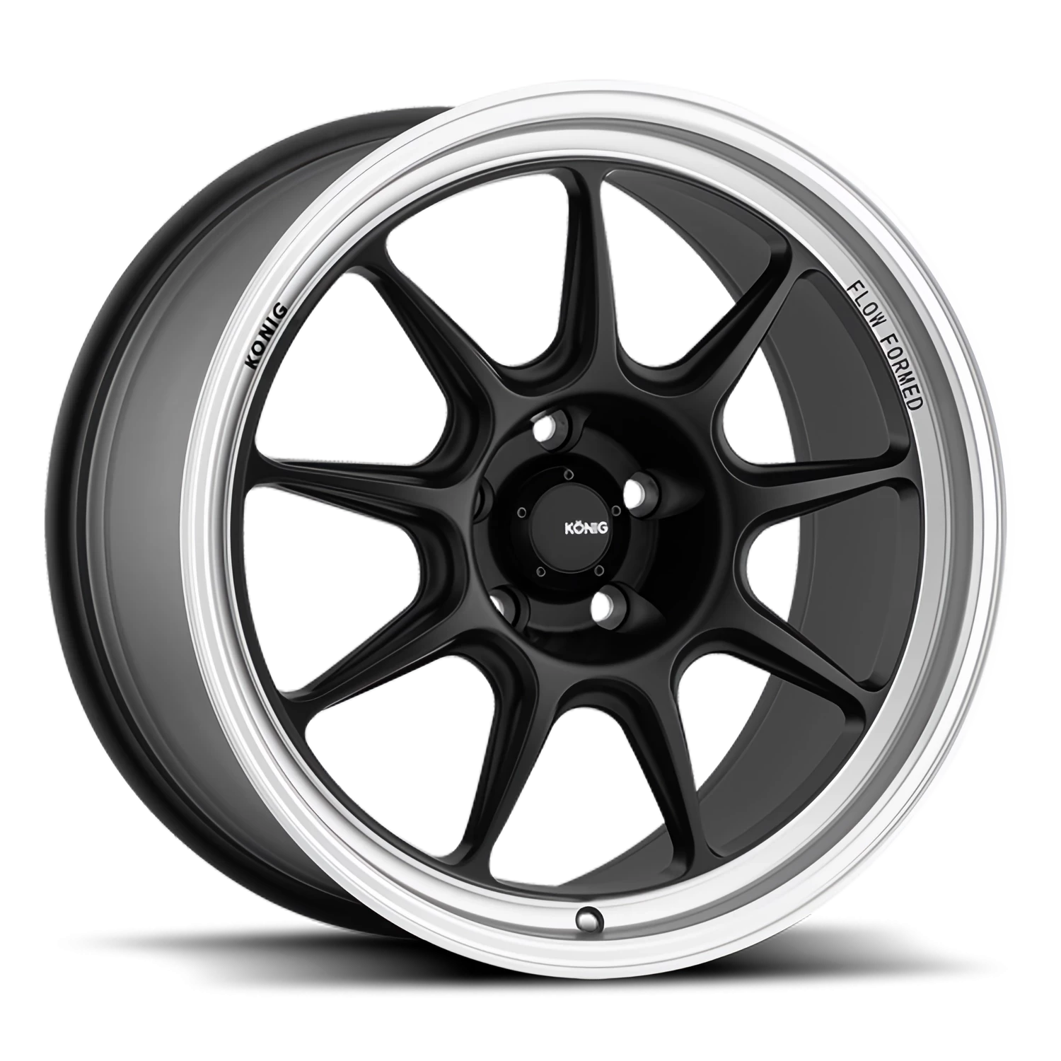 Konig 105MB Countergram - 17x8 5X120 +35 Black