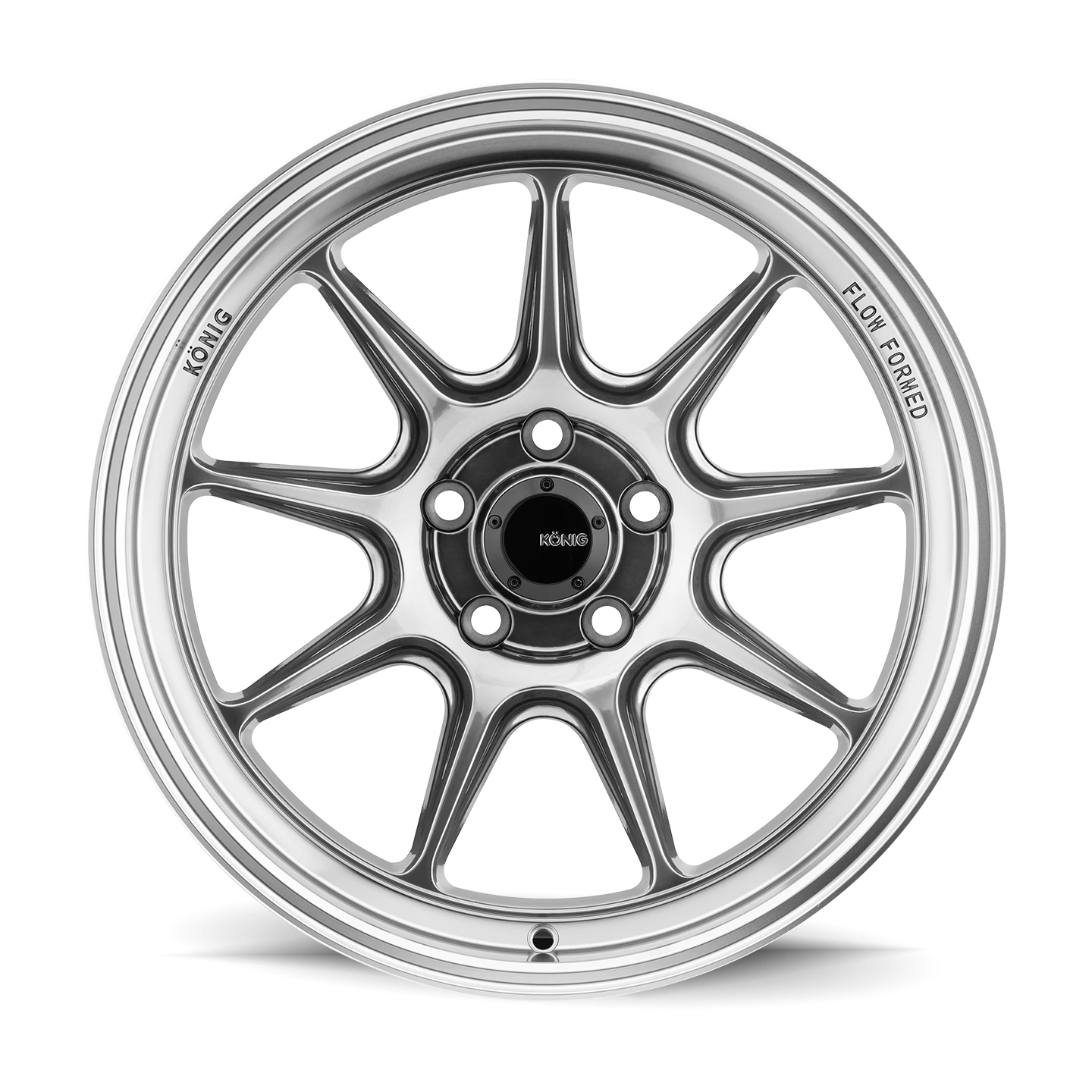Konig 105M Countergram - 17x8 4X100 +45 Chrome - view 2