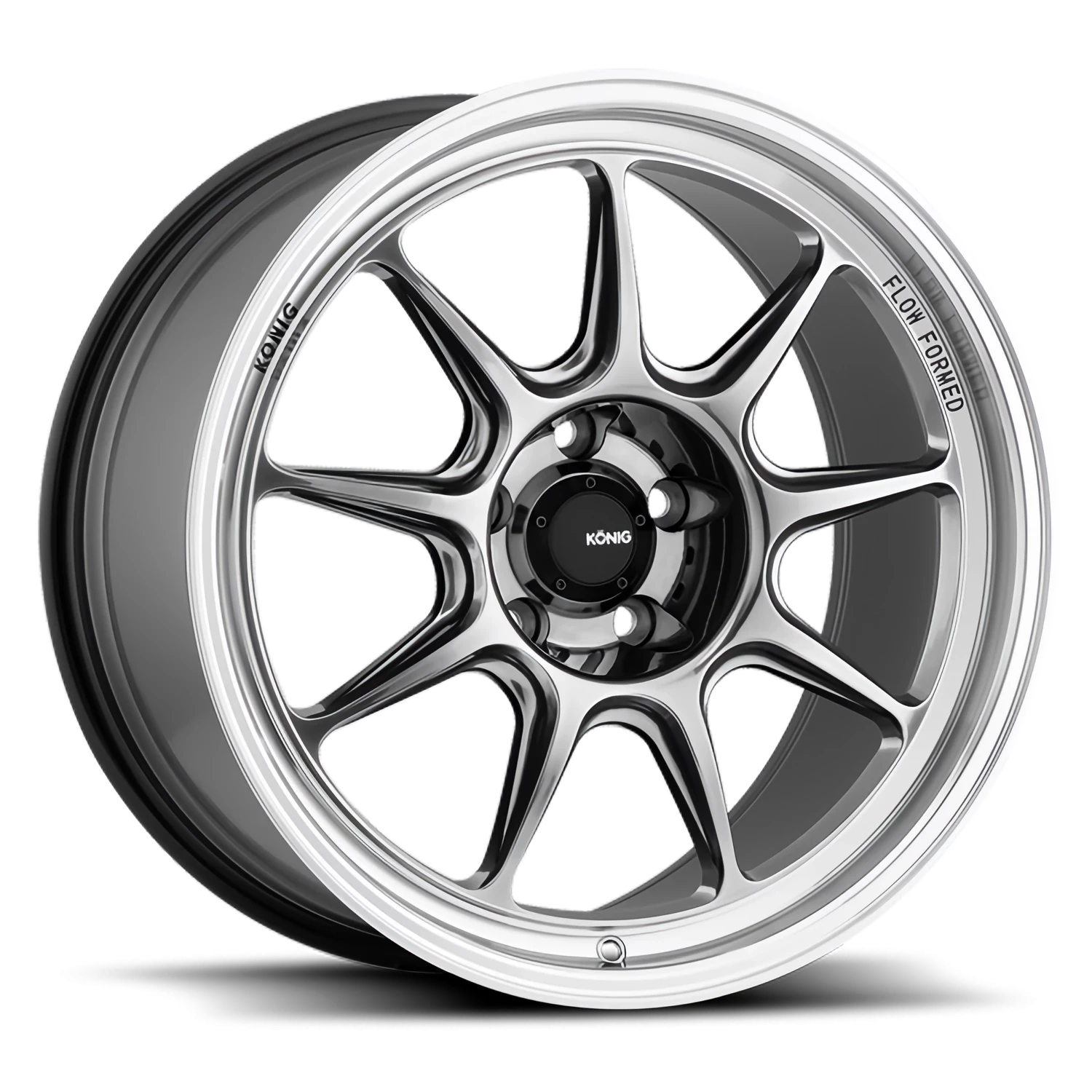 Konig 105M Countergram - 19x8.5 5X112 +43 Chrome