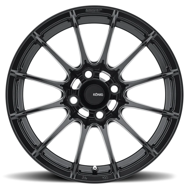 Konig 39B Dial In - 15x8 4X100 +25 Black - view 2