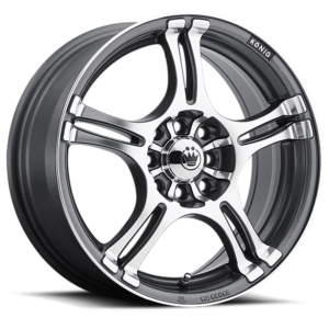 Konig Konig 48A Incident Grey/anthracite 14X6 4x100 +38mm