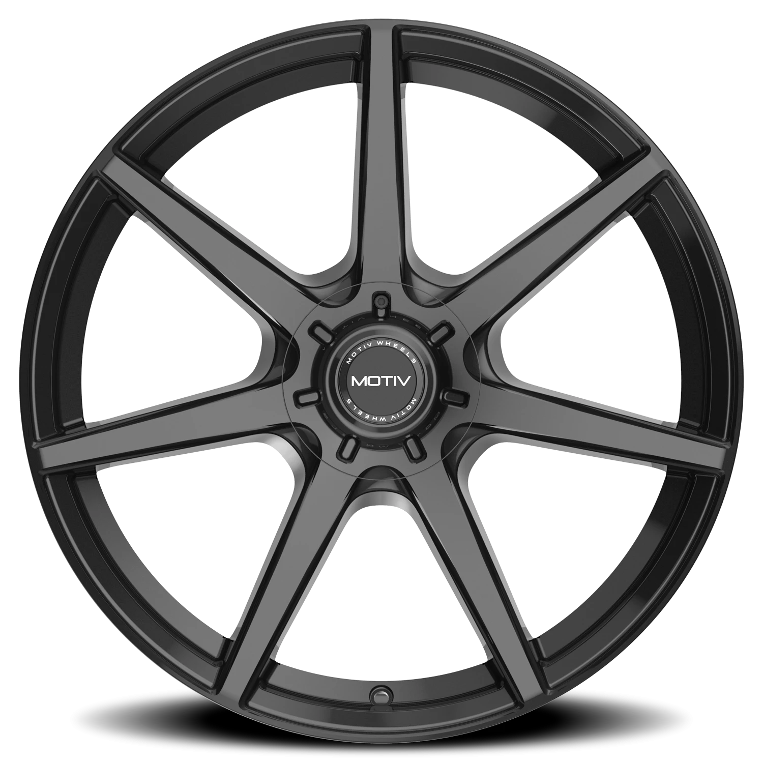 Motiv 432B Rigor - 17x7.5 5X108 +40 Black - view 3