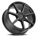 Motiv 432B Rigor - 17x7.5 5X108 +40 Black - thumbnail 1