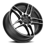 Motiv 434MB Matic - 18x7.5 5X4.50 +40 Black - thumbnail 1