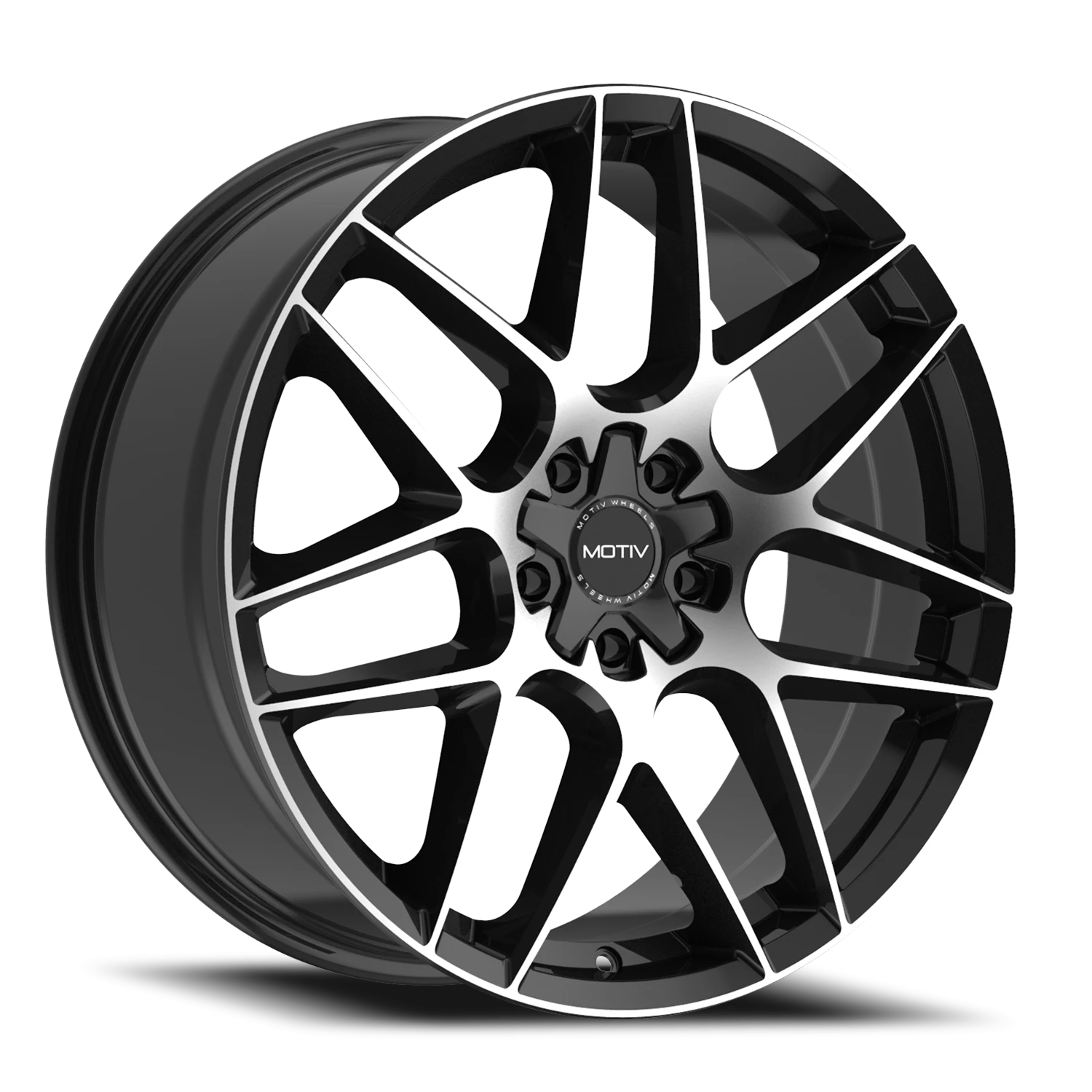 Motiv 435MB Foil - 17x7.5 5X4.50 +40 Black - view 2