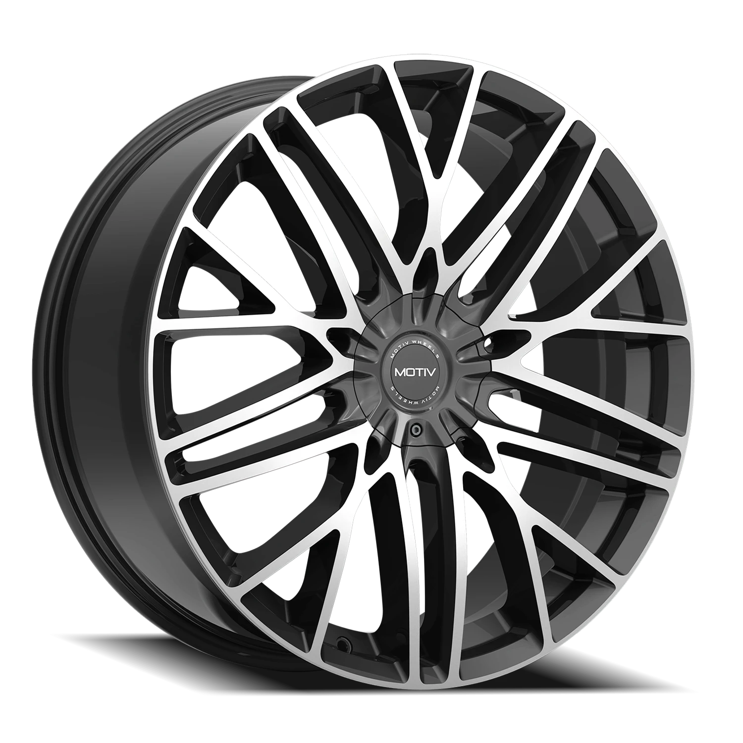 Motiv 437MB - 22x9 5X108 +40 Black - view 2