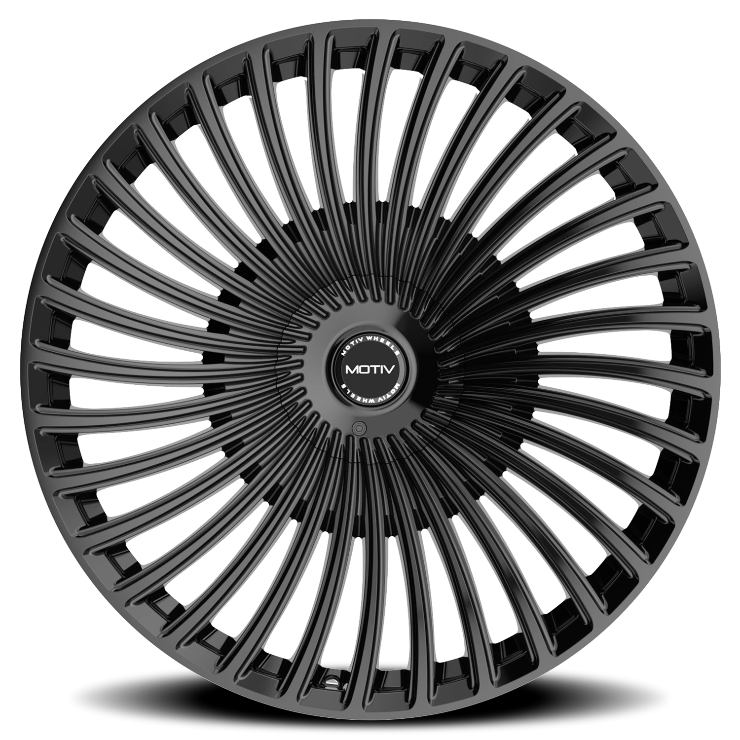 Motiv 438B - 22x9 5X115 +15 Black - view 3