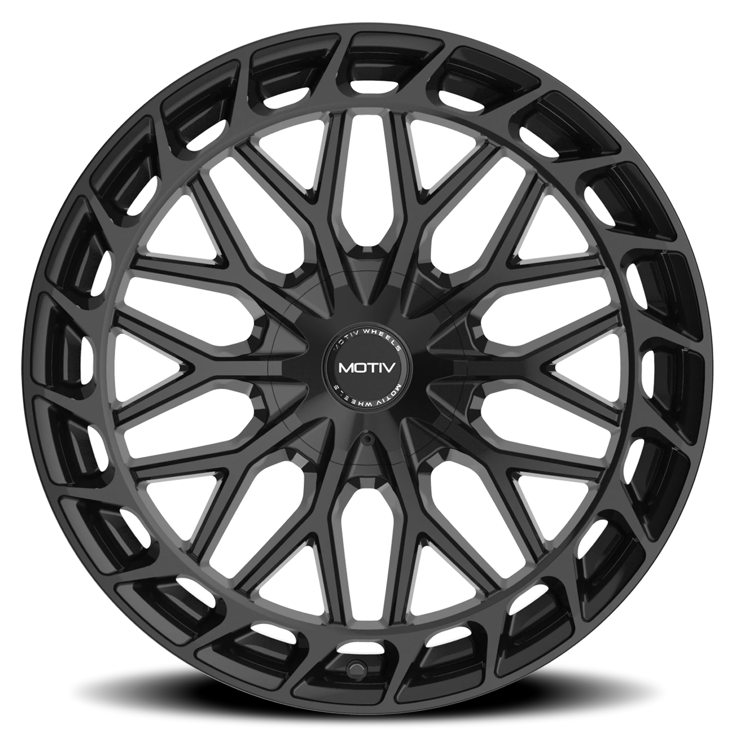 Motiv 442B - 20x8.5 5X4.50 +40 Black - view 3