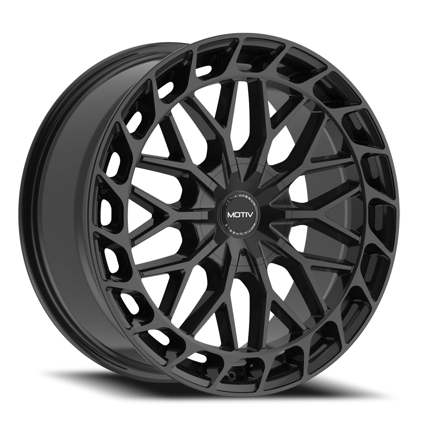 Motiv 442B - 20x8.5 5X4.50 +40 Black - view 2