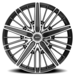 Motiv 443MB - 22x9 5X115 +15 Black - thumbnail 3
