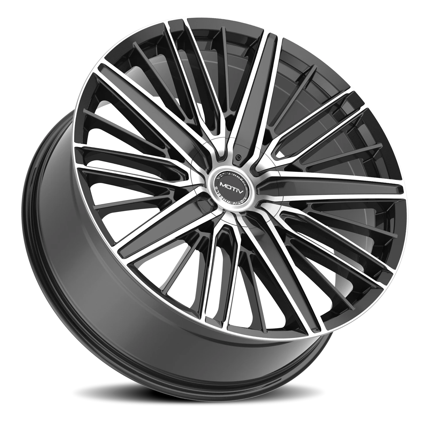 Motiv 443MB - 22x9 5X115 +15 Black