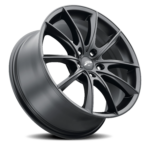 Platinum 435SB Flux - 17x8 5X110 +35 Black - thumbnail 1