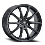 Platinum 435SB Flux - 17x8 5X110 +35 Black - thumbnail 2