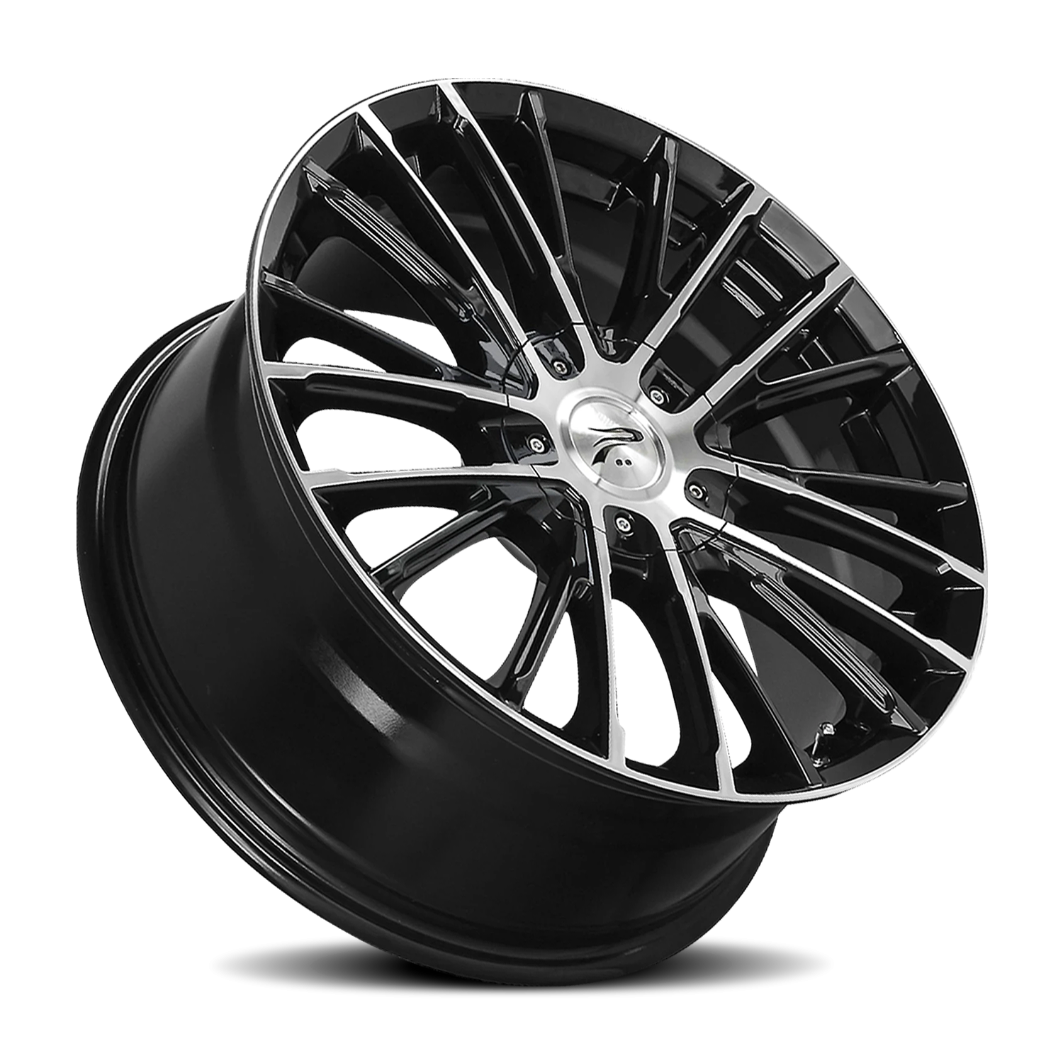 Platinum 437U Genesis - 17x7.5 5X100 +40 Black
