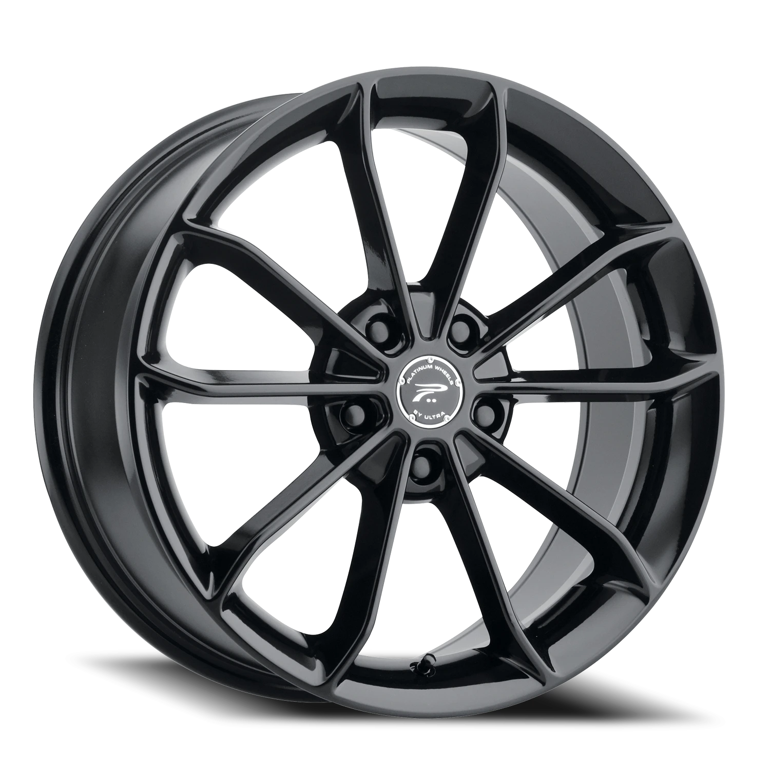 Platinum 457BK Revelation - 18x8 5X112 +40 Black - view 2