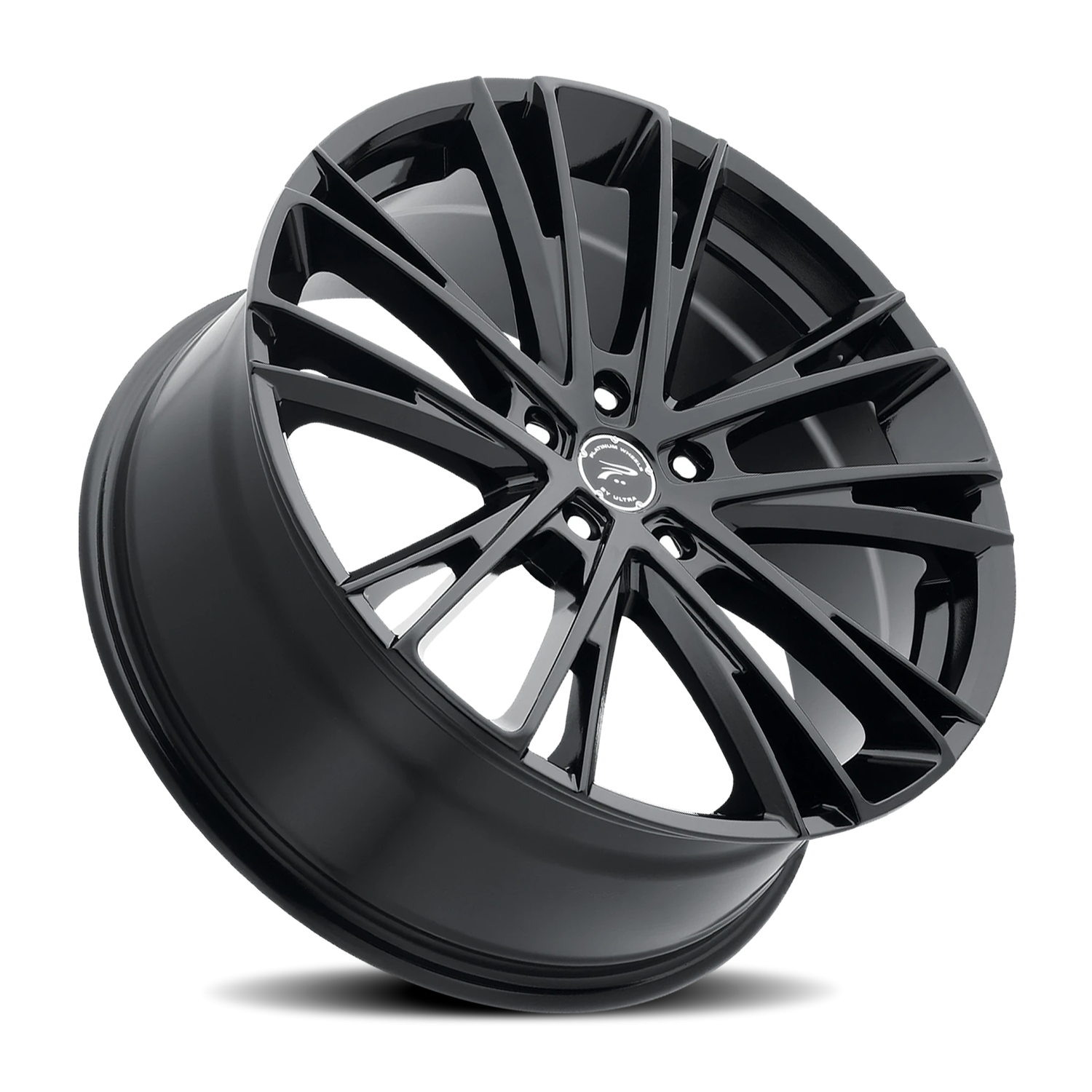 Platinum 458BK Prophecy - 18x8 5X4.50 +40 Black
