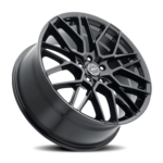 Platinum 459BK Retribution - 18x8 5X112 +40 Black - thumbnail 1