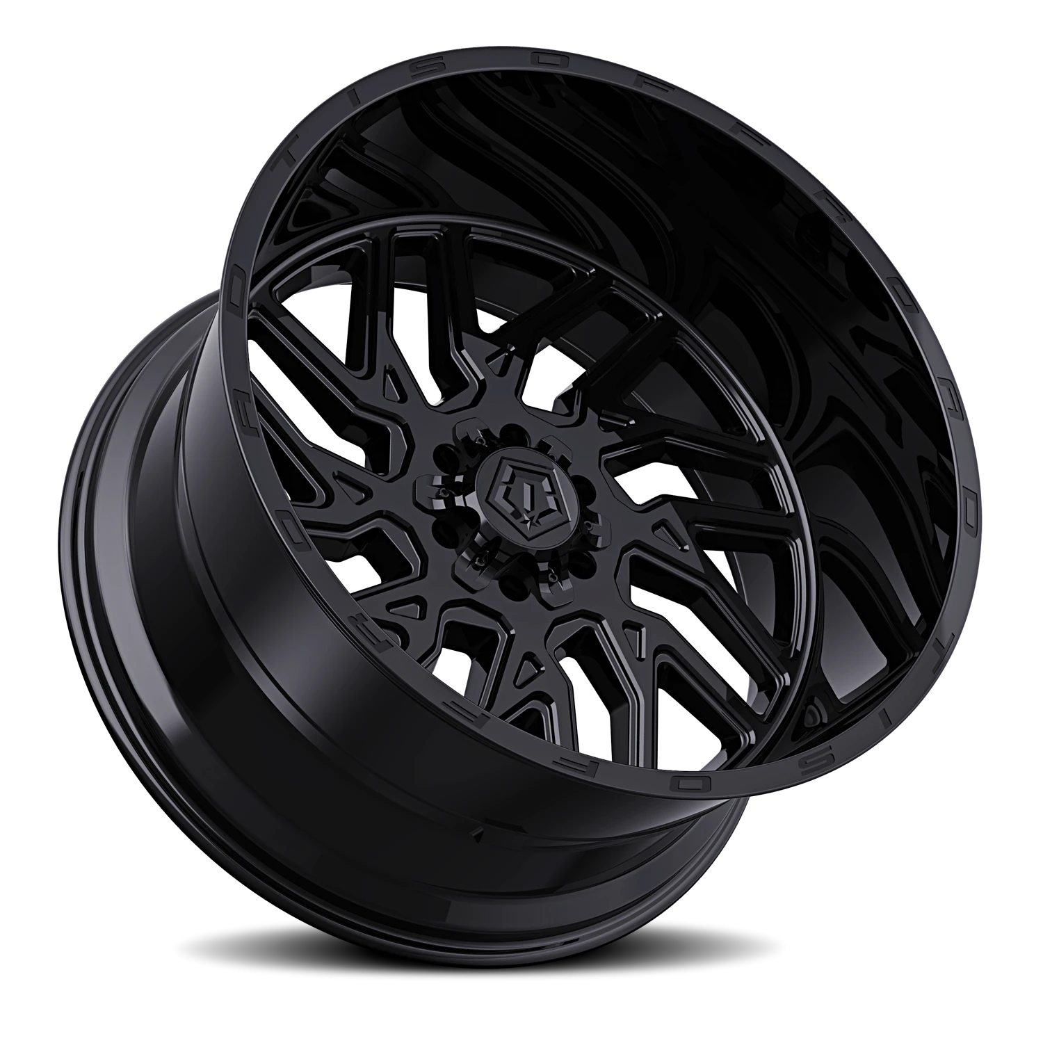 TIS 544B - 20x10 6X135 -20 Black