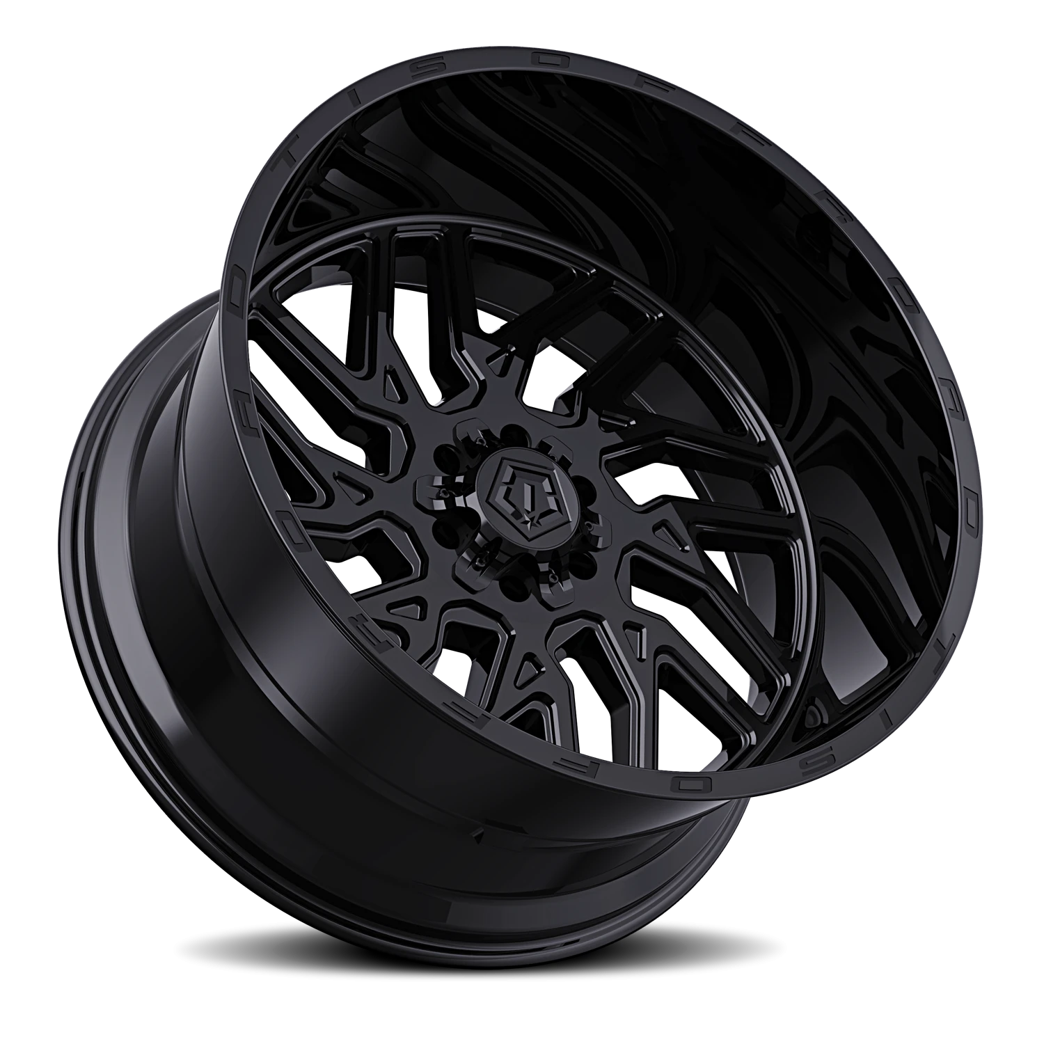 TIS 544B - 26x12 8X170 -44 Black - view 2