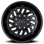 TIS 544B Dually - 22x8.25 8X6.50 -198 Black - thumbnail 3